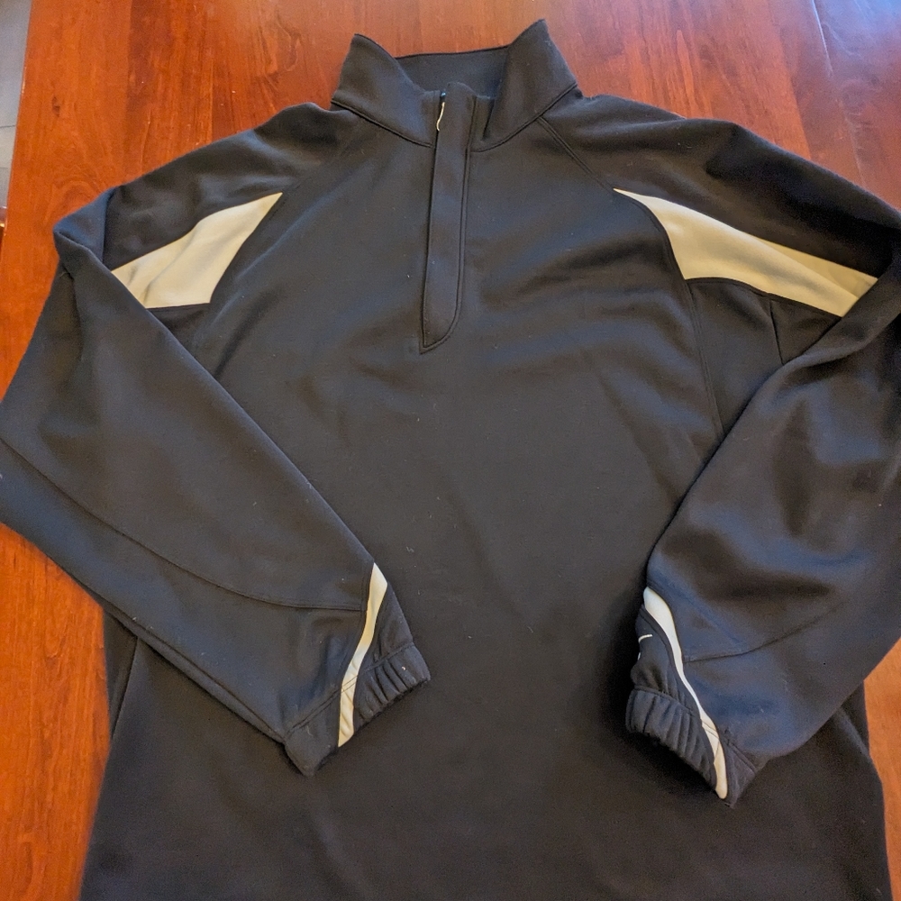 Nike Golf Fit dry quarter zip pullover, size medium